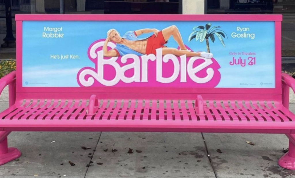 Barbie publicidad exterior